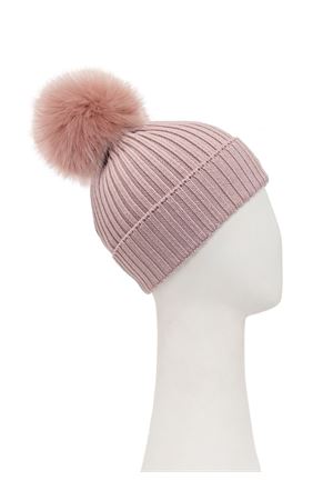 pink virgin wool cap MONCLER KIDS | J29543B00014M113151A